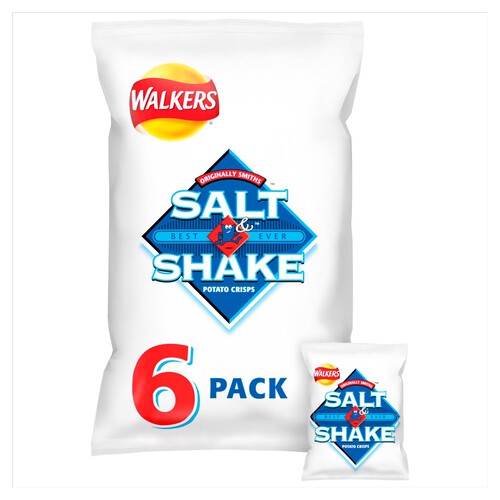 Walkers Salt & Shake Multipack Crisps 