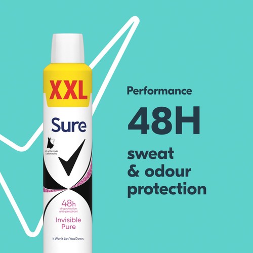 Sure Women Anti-Perspirant Invisible Pure 300ml