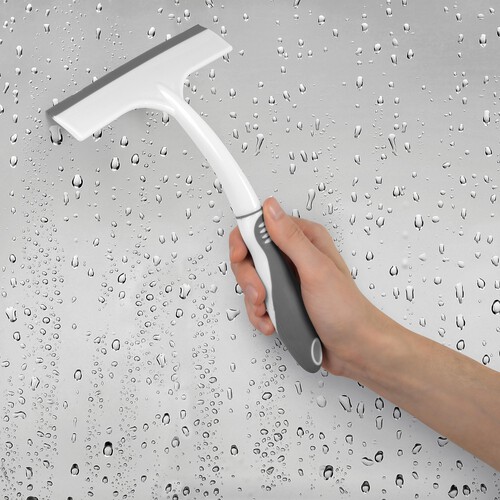 Anti-bac Shower Squeegee With Holder