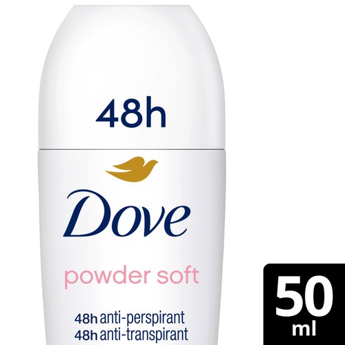 Dove antiperspirant deodorant roll on powder