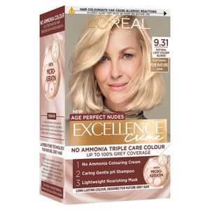 L'Oreal Excell Age Perfect Nudes 8.13 Beige Blonde ENG