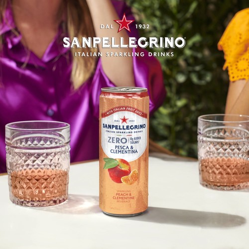San Pellegrino Zero Peach & Clementine 6x330ml