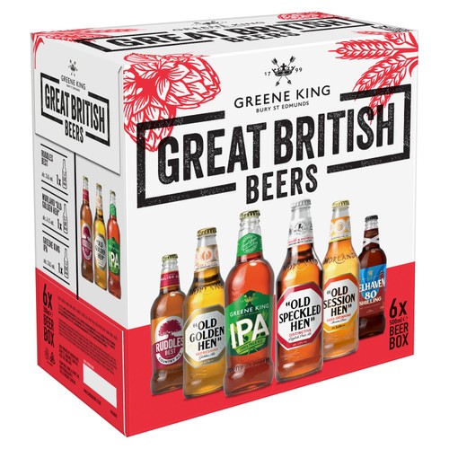 Great British Beers Mixed Pack 6x500ml
