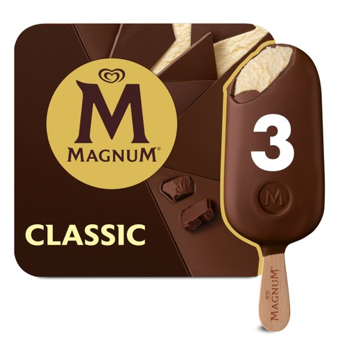 Magnum Classic Ice Cream Sticks 3 x 100ml