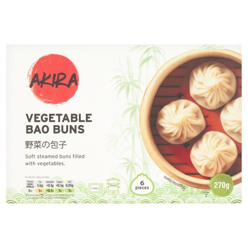 Akira Vegetable Bao Buns 