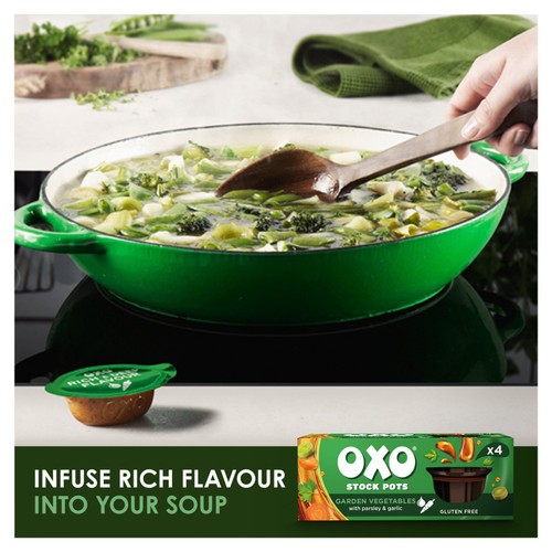 Oxo Stock Pots Garden Vegetable 4 x 20g