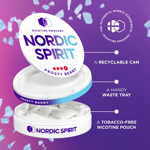 Nordic Spirit Frosty Berry Extra Strong