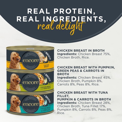 Encore Chicken Selection in Broth 8 x 156g