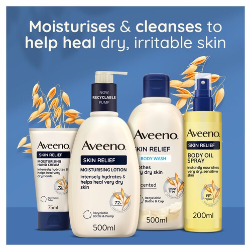 Aveeno Skin Relief Moisturising Lotion Very Dry Skin 