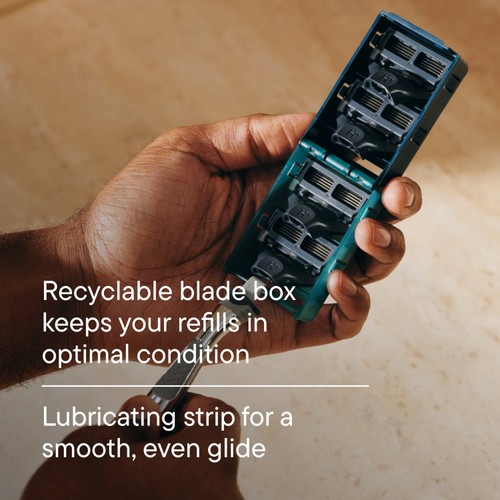 Harry's Men's 5 Blade Razor Refills 8 Pack