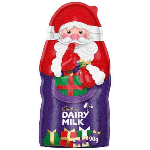 Cadbury Dairy Milk Chocolate Hollow Santa 90g