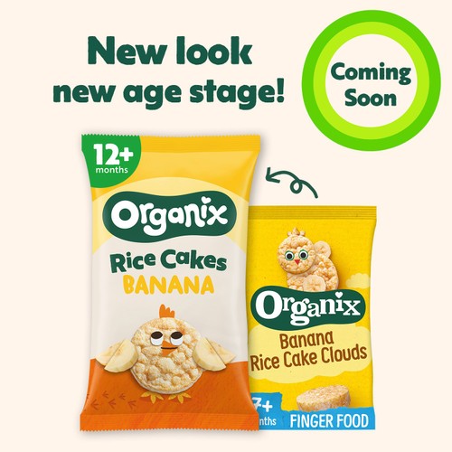 Organix Banana Rice Cake Clouds 40G