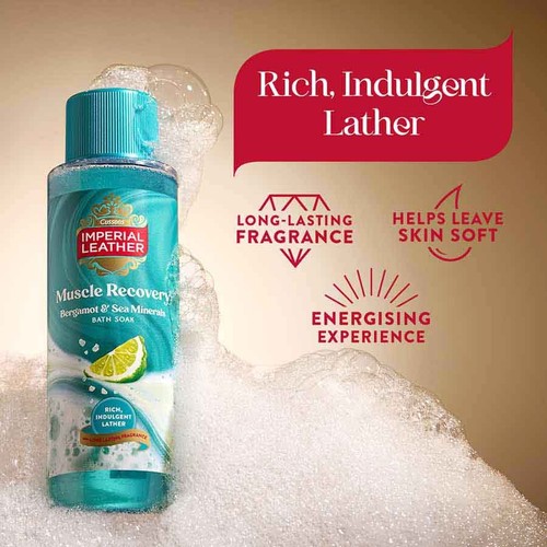 Imperial Leather Muscle Recovery Bath Soak Bergamot & Sea Salt