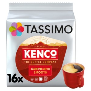 Tassimo Kenco Americano Smooth Coffee Pods 16s | Morrisons