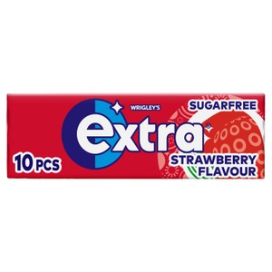 Wrigley's Extra Sugarfree Chewing Gum - Strawberry Flavour 46 Pieces 64g