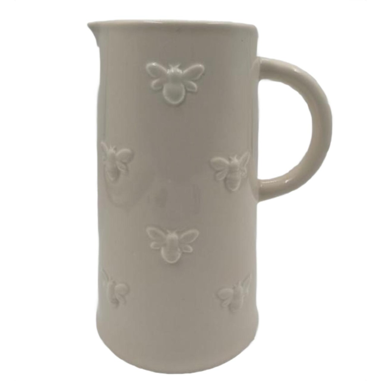 Nutmeg Home Bee Embossed Jug Vase