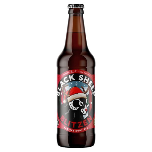 Black Sheep Brewery Blitzen Ruby Christmas Ale