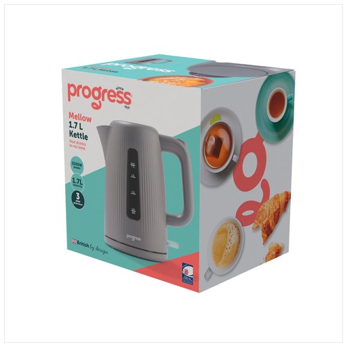 Progress Mellow Rapid Boil Kettle Grey