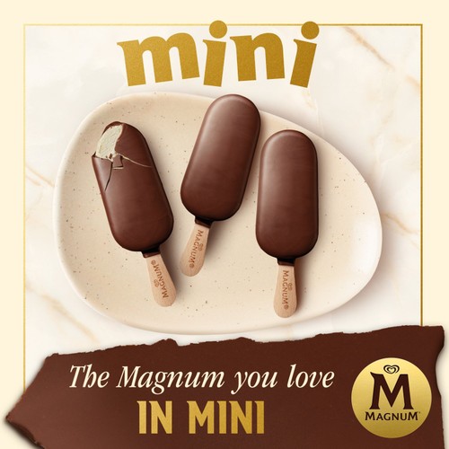 Magnum Mini Classic Ice Cream Sticks 6 x 55ml