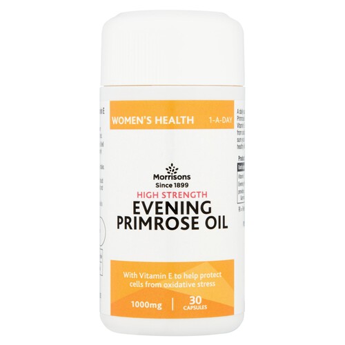 Morrisons High Strength Evening Primrose Oil 1000 Mg