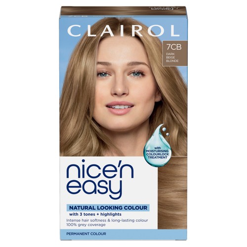 Clairol Nice n Easy Creme Permanent Hair Dye - 7cb Dark Beige Blonde
