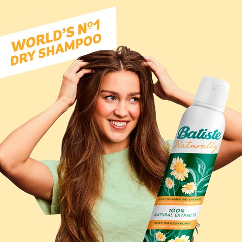 Batiste Naturally Green Tea Chamomile Dry Shampoo