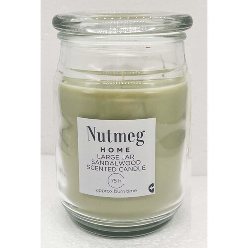 Nutmeg Home Large Jar Sandalwood