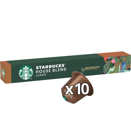 Starbucks by Nespresso House Blend Coffee Pods x 10