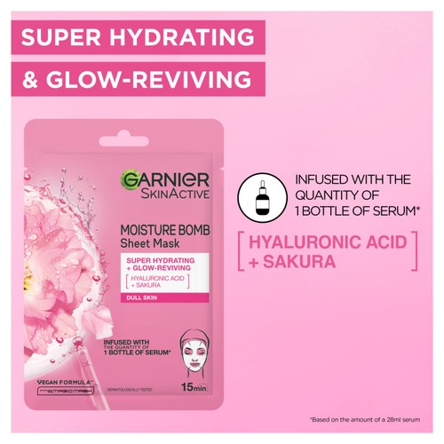 Garnier Moisture Bomb Hydrating Tissue Mask