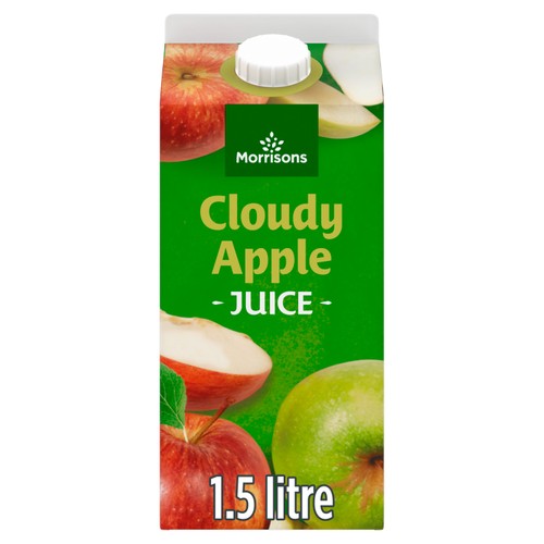 Morrisons cloudy apple fruit juice
