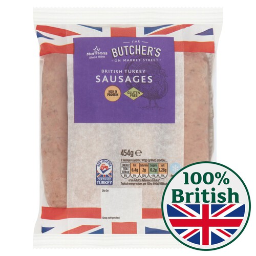 Morrisons British Turkey Sausages