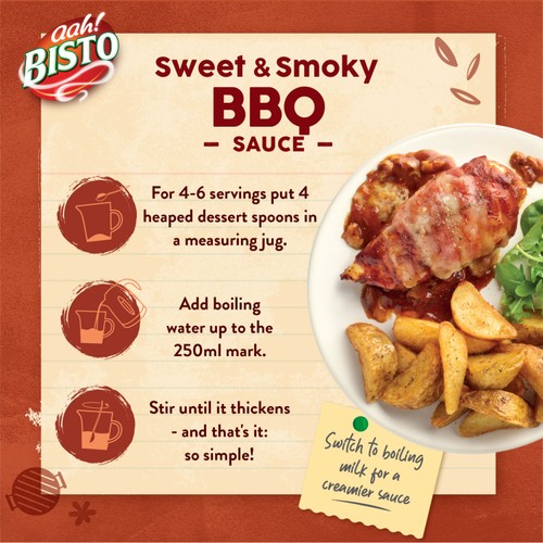 Bisto Sweet & Smoky BBQ Sauce Granules 170g