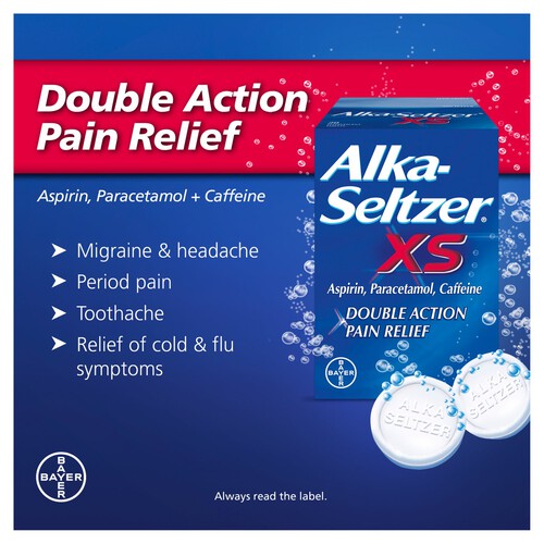 Alka Seltzer Extra Strong Pain Relief Tablets