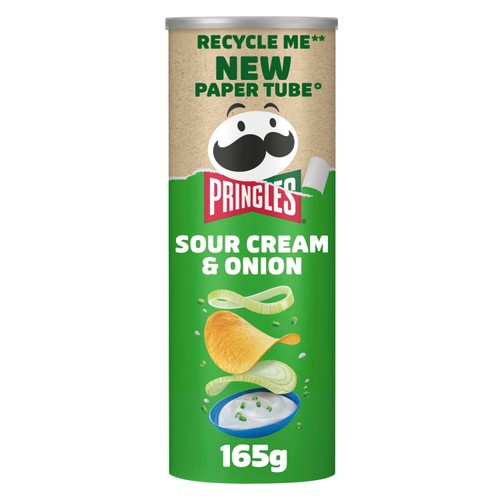 Pringles Sour Cream & Onion  165g