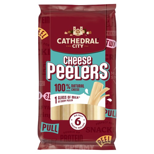 Cathedral City Cheese Peelers 6 Pack