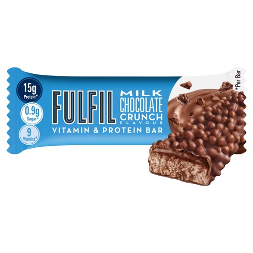 Fulfil Milk Chocolate Crunch Flavour Vitamin & Protein Bar