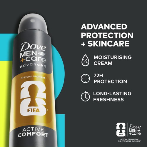Dove For Men Anti-Perspirant Deodorant Active Comfort