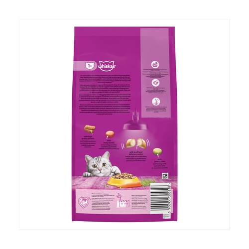 Whiskas 1+ Chicken Adult Dry Cat Food