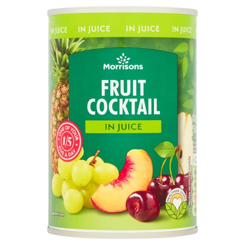 Morrisons fruit cocktail in pear juice