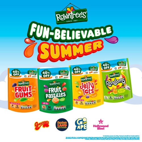Rowntree's Mango Lollies Pouch 130g