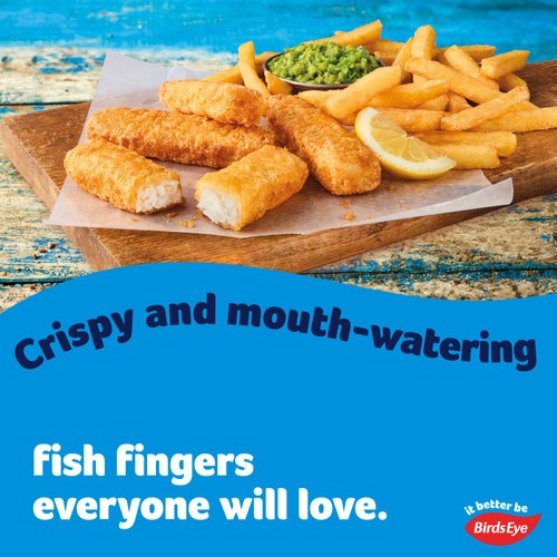 Birds Eye 26 Crispy Battered Fish Fingers 728g
