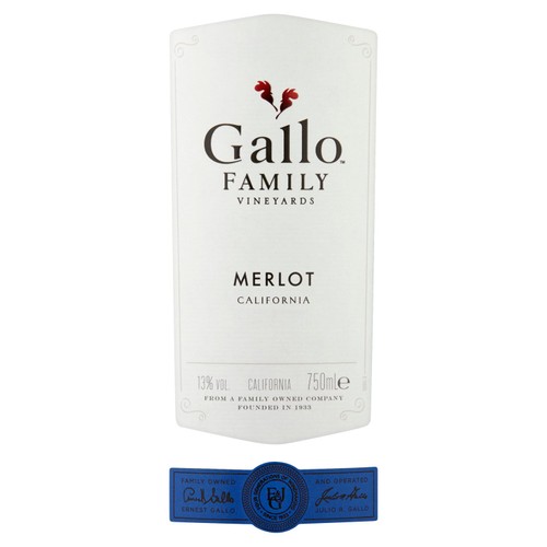 Gallo Family Vineyards Merlot Red Wine 