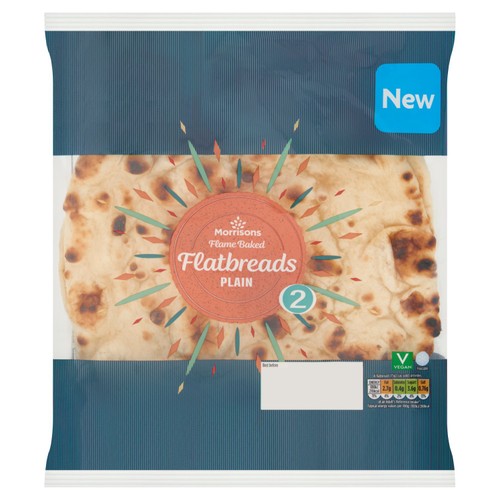Morrisons Plain Flatbreads