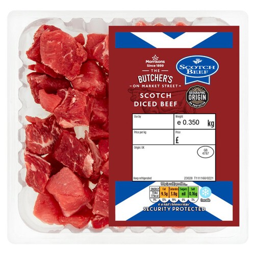 Morrisons Scottish Lean Diced Beef