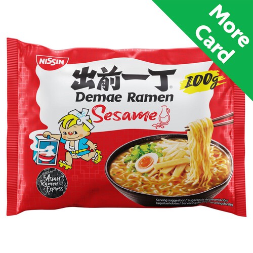 Nissin Demae Ramen Sesame Noodles 