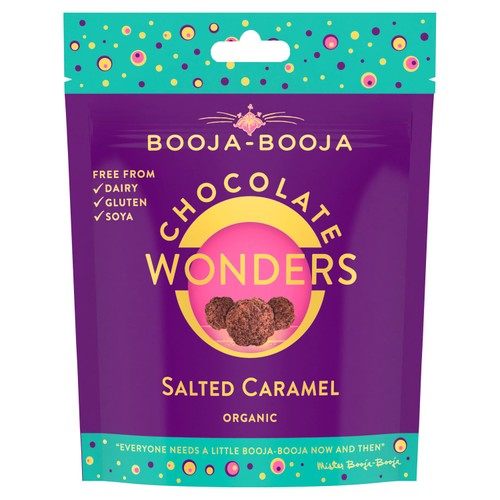 Booja-Booja Organic Salted Caramel Chocolate Wonders 65g