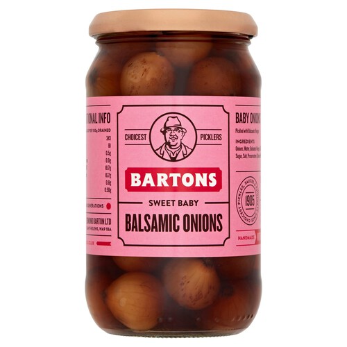 Bartons Sweet Baby Balsamic Onions (450g)