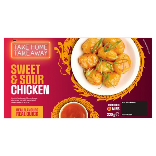 Take Home Takeaway Sweet & Sour Battered Chicken 