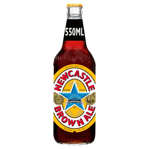 Newcastle Brown Ale Bottle