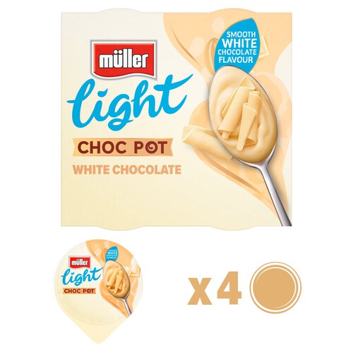 Muller Light Choc Pot White Chocolate Dessert